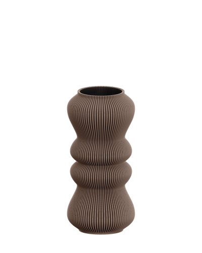 Zenith Zayl Vase in Deep taupe