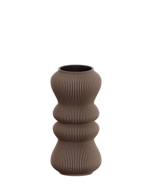 Zenith Zayl Vase in Deep taupe - Maison SIA