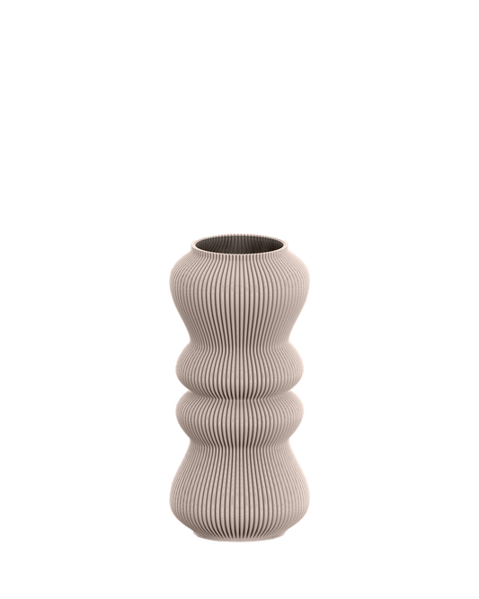 Zenith Zayl Vase in Lark beige - Maison SIA