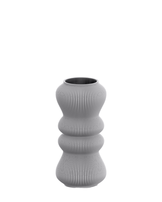 Zenith Zayl Vase in Stone grey - Maison SIA