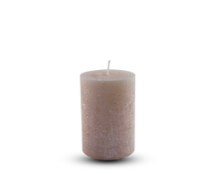 Ras - Metal Cylindrical Rustic Candle H-13cm - Maison SIA